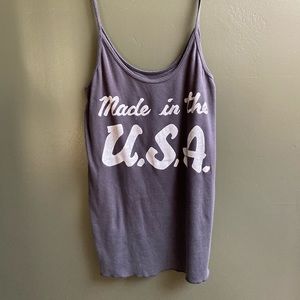 Born in the USA tank top